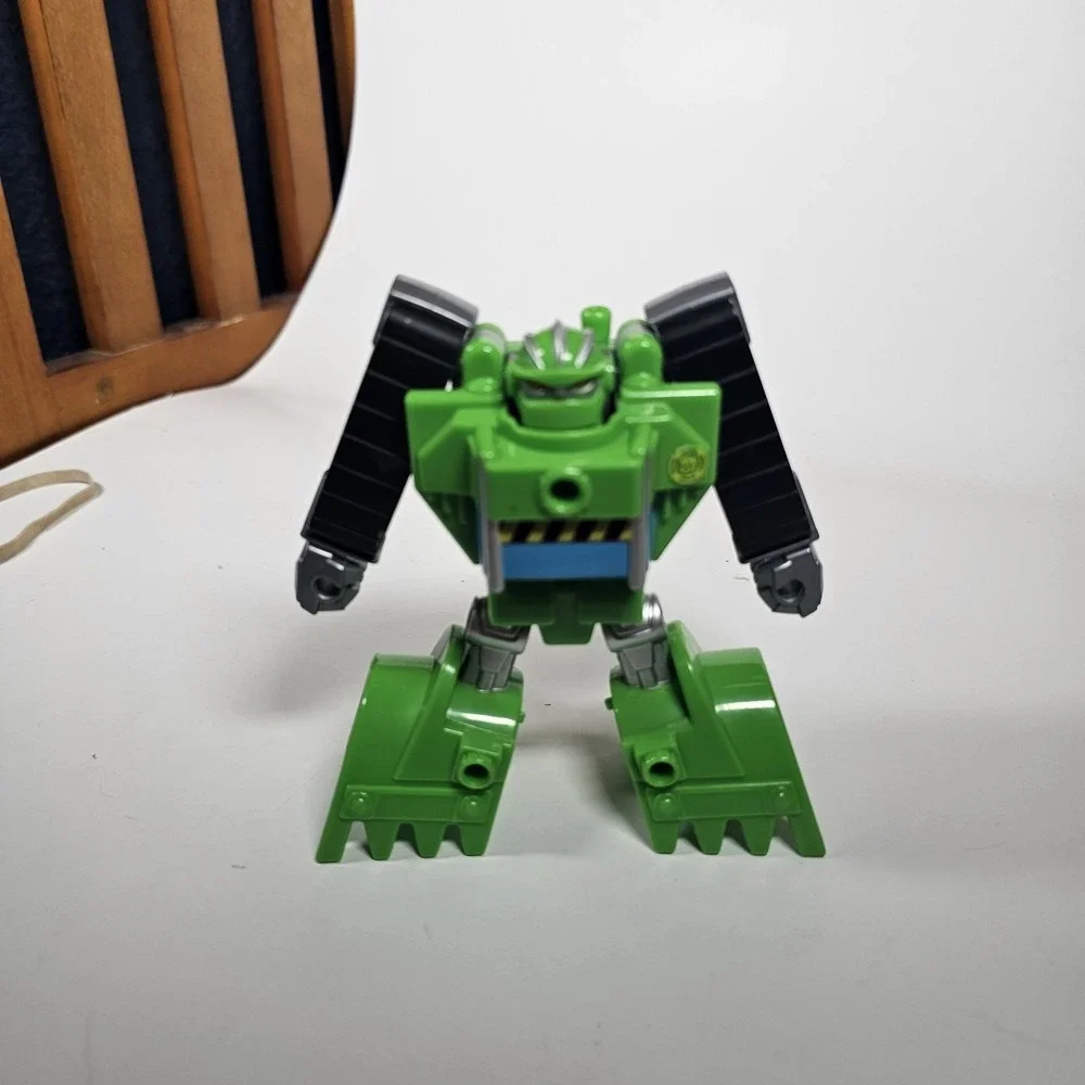 Boulder Energize Rescue Bots Bulldozer Transformers Playskool Heroes Hasbro